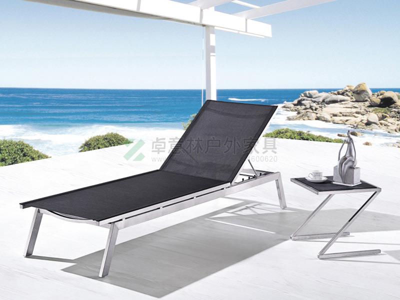 不锈钢网布沙滩椅ZYL-BXGW01