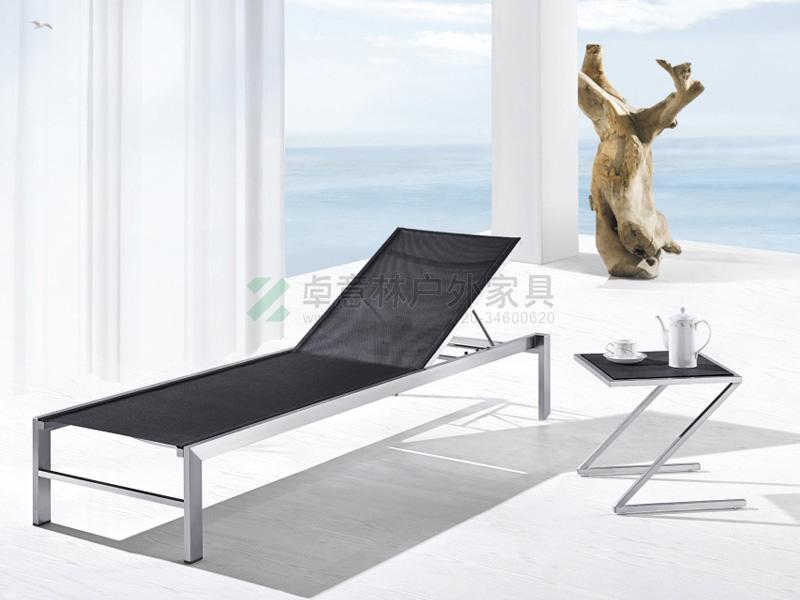 不锈钢网布躺椅ZYL-BXGW02